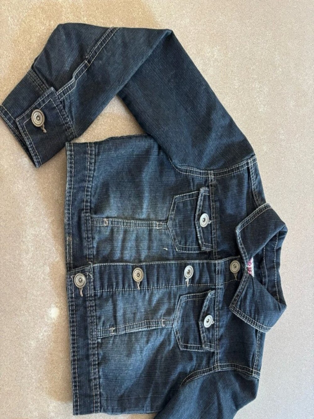 Girl Denim Jacket Size 10 Medium - Great Condition - Nice